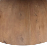 Dovetail Cabrera Round Dining Table Reclaimed Pine Wood - Natural 