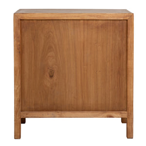 Dovetail Abaco 2 Door Sideboard Natural Finish Reclaimed Pine Wood DOV38069NA