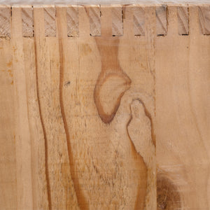 Dovetail Abaco 2 Door Sideboard Natural Finish Reclaimed Pine Wood DOV38069NA