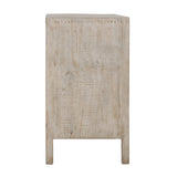 Dovetail Abaco Sideboard Light Warm Wash Finish Reclaimed Pine Wood DOV38069