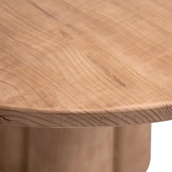 Dovetail Sylmar Dining Table Natural Finish Solid Reclaimed Pine Wood DOV38071NA
