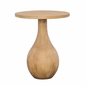 Dovetail Mila Side table Natural Finish Pine Wood DOV38083