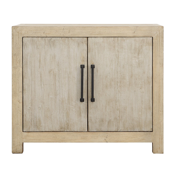 Dovetail Merwin Sideboard Light and Natural Warm Wash Finish Reclaimed Pine Wood DOV38084