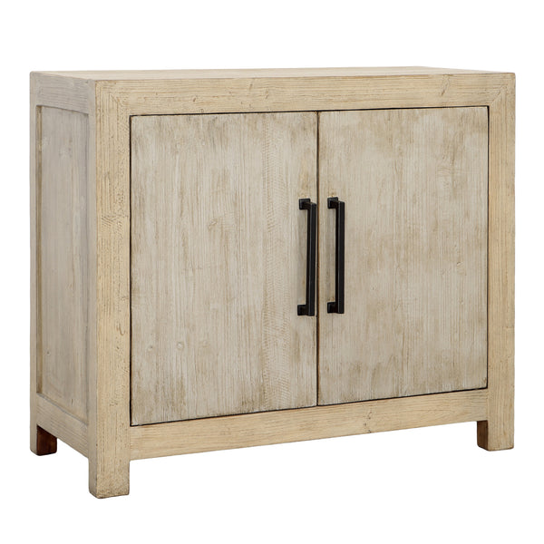Dovetail Merwin Sideboard Light and Natural Warm Wash Finish Reclaimed Pine Wood DOV38084