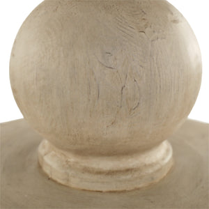 Dovetail Acle Dining Table Light Warm Wash Finish Reclaimed Pine Wood DOV38087