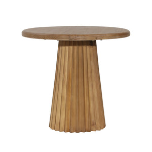 Dovetail Highland Side Table Pine Wood - Natural 