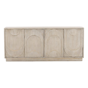 Dovetail Riley Sideboard Light Warm Wash Light Warm Wash Reclaimed Pine Wood DOV38107-LTWW