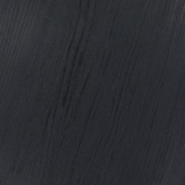 Dovetail Jareth Dining Table Matte Black Matte Black Reclaimed Pine Wood DOV38111-BLCK