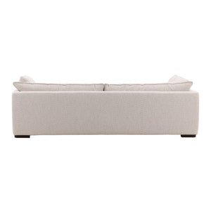 Karina Living Ramona Sofa Cream - Luxurious Chenille Upholstery, Solid Wood Frame, Perfect for Modern & Classic Decor DOV39000-CREM