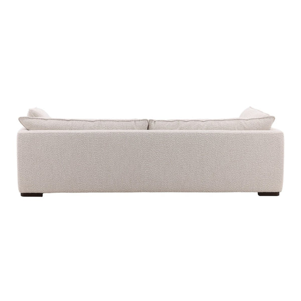Karina Living Ramona Sofa Cream - Luxurious Chenille Upholstery, Solid Wood Frame, Perfect for Modern & Classic Decor DOV39000-CREM