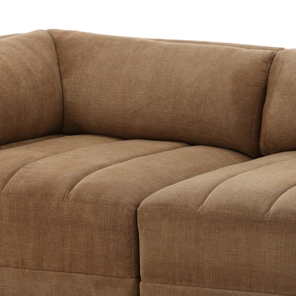 Karina Living Magda Sofa in Brown - Timeless Comfort & Durability with Transitional Style for Your Living Space DOV39004-BRWN