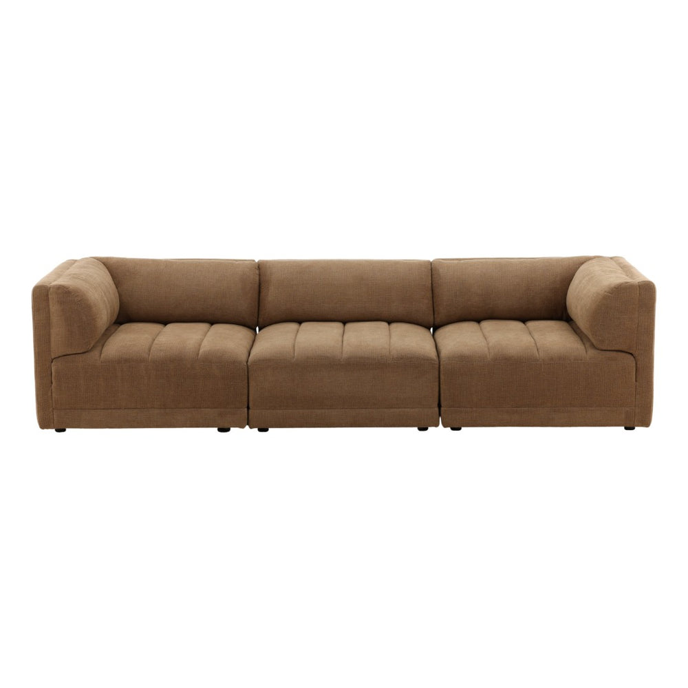 Karina Living Magda Sofa in Brown - Timeless Comfort & Durability with Transitional Style for Your Living Space DOV39004-BRWN