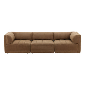 Karina Living Magda Sofa in Brown - Timeless Comfort & Durability with Transitional Style for Your Living Space DOV39004-BRWN