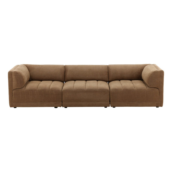 Karina Living Magda Sofa in Brown - Timeless Comfort & Durability with Transitional Style for Your Living Space DOV39004-BRWN