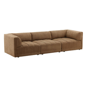 Karina Living Magda Sofa in Brown - Timeless Comfort & Durability with Transitional Style for Your Living Space DOV39004-BRWN