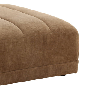 Karina Living Magda Ottoman Brown - Stylish Multi-Purpose Furniture for Living Rooms, Footrest & Extra Seating DOV39005-BRWN