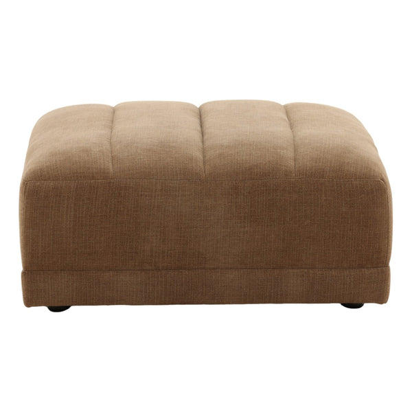 Karina Living Magda Ottoman Brown - Stylish Multi-Purpose Furniture for Living Rooms, Footrest & Extra Seating DOV39005-BRWN