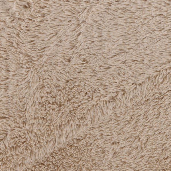 Karina Living Johnson Sand Occasional Chair - Plush Faux Fur Comfort for Modern Living Rooms & Cozy Spaces DOV39007-SAND