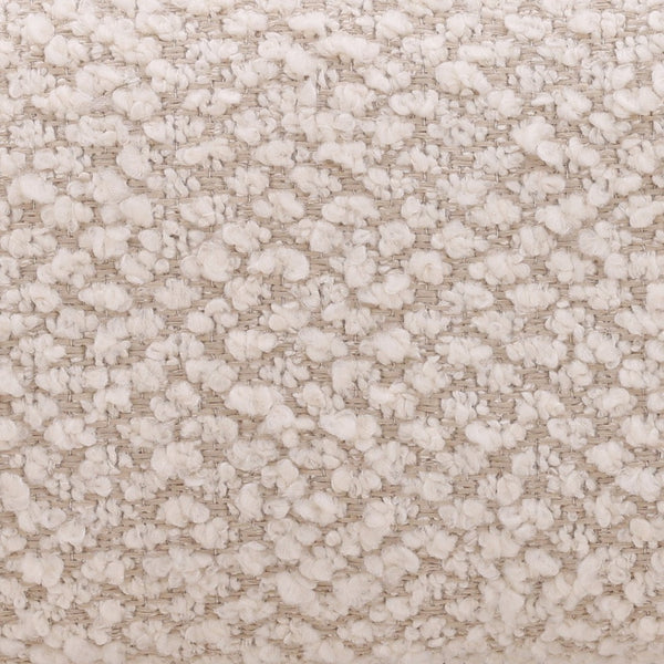 Karina Living Frankie Cream Boucle Occasional Chair - Mid-Century Modern Design with Natural Ash Wood Legs DOV39008-CREM
