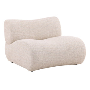 Karina Living Oasis Occasional Chair in Sand - Modern Boucle Accent Chair for Living Rooms & Bedrooms, Durable Comfort DOV39009-SAND
