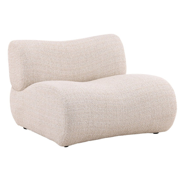 Karina Living Oasis Occasional Chair in Sand - Modern Boucle Accent Chair for Living Rooms & Bedrooms, Durable Comfort DOV39009-SAND