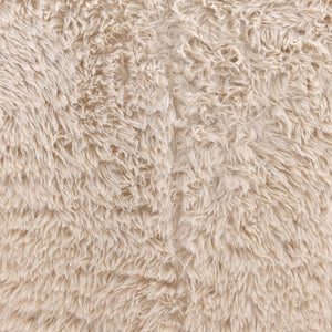 Karina Living Caitlin Cream Faux Fur Occasional Chair – Plush Comfort & Contemporary Style for Any Room Decor DOV39011-CREM