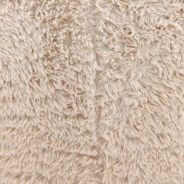 Karina Living Caitlin Cream Faux Fur Occasional Chair – Plush Comfort & Contemporary Style for Any Room Decor DOV39011-CREM