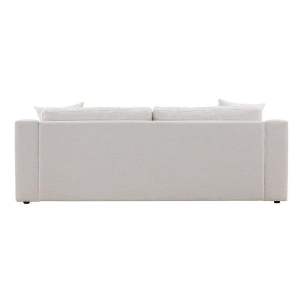 Karina Living Emma Sofa - Elegant Cream Upholstered Tweed Sofa with Comfort & Modern Design for Stylish Interiors Field Cream DOV39015-CREM
