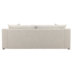 Karina Living Emma Sofa - Elegant Cream Upholstered Tweed Sofa with Comfort & Modern Design for Stylish Interiors Field Cloud DOV39015-GREY