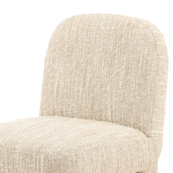 Karina Living Briella Dining Chair in Soft Napa Beige Boucle - Modern Comfort & Versatile Style for Any Space DOV39017-BEIG