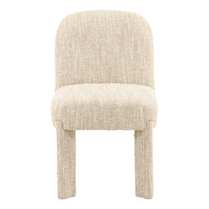 Karina Living Briella Dining Chair in Soft Napa Beige Boucle - Modern Comfort & Versatile Style for Any Space DOV39017-BEIG