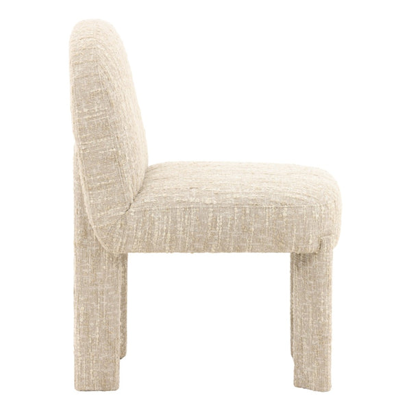 Karina Living Briella Dining Chair in Soft Napa Beige Boucle - Modern Comfort & Versatile Style for Any Space DOV39017-BEIG