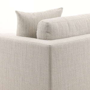 Karina Living Erica Chaise Sectional in Elegant Taupe - Plush Comfort & Versatile Style for Modern Living Spaces DOV39029R-TAUP