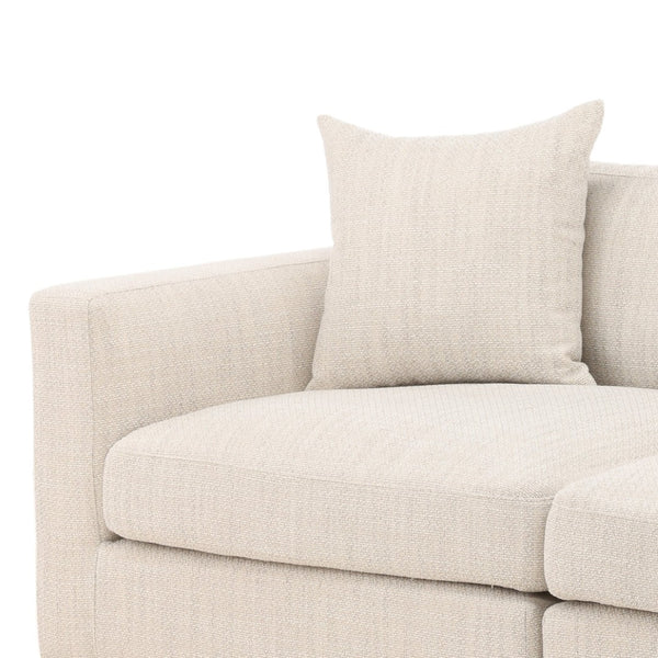 Karina Living Erica Chaise Sectional in Elegant Taupe - Plush Comfort & Versatile Style for Modern Living Spaces DOV39029R-TAUP