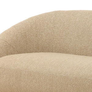 Karina Living Yulissa Sofa in Camel - Modern Chunky Boucle Upholstery for Comfort & Style in Any Living Room DOV39030-CAML