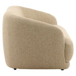 Karina Living Yulissa Sofa in Camel - Modern Chunky Boucle Upholstery for Comfort & Style in Any Living Room DOV39030-CAML