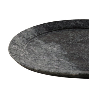 Karina Living Oris Green Marble Tray Set of 2 – Elegant Organizers for Home Decor, Serving, and Storage Utility DOV40068-GREN