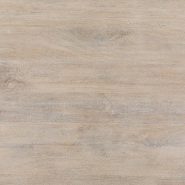 Karina Living Annette Dining Table - Elegant Whitewash Finish, Solid Mango Wood for Rustic & Modern Spaces, 87" L DOV40084-WHTW