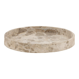 Karina Living Marcel Bowl Beige - Minimalist Solid Marble Centerpiece for Modern Décor, Versatile & Elegant Design DOV40091-BEIG