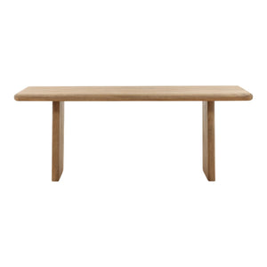 Karina Living Amalie Dining Table in Natural Finish - Solid Mango Wood, Rustic Elegance for Modern Homes DOV40102-NATL
