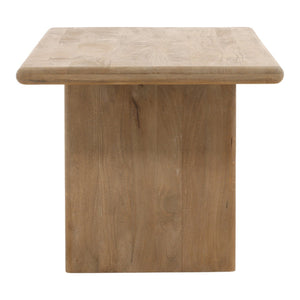 Karina Living Amalie Dining Table in Natural Finish - Solid Mango Wood, Rustic Elegance for Modern Homes DOV40102-NATL