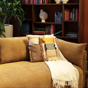 Dovetail Gwendoyln Throw 100% Linen - Cream 