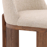 Dovetail,Dining Chairs,,Off White and Light Warm Wash,Linen Blend Upholstery and Ash Wood,UPS/FedEx,White,,Fabric,Wood,Wood,,REGULAR 15,$850 - $1000 Alistair Dining Chair  DOV419-SAND Dovetail Dovetail