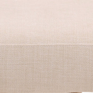 Karina Living Gwyneth Dining Chair in Cream - Elegant Two-Tone Basketweave Fabric with Durable Wood Frame Design DOV426-CREM