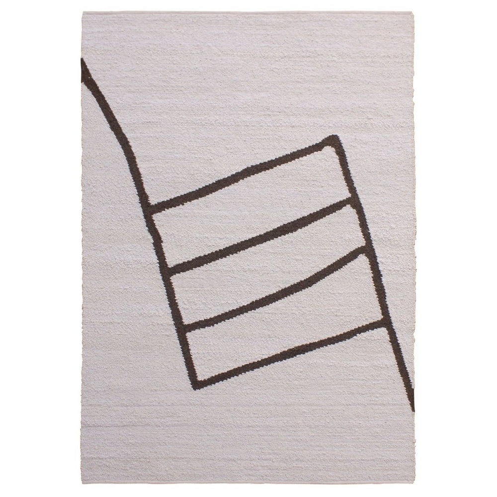 Karina Living Dakarai Rug Ivory 9x12 - Handwoven Wool Charm for Modern, Transitional & Traditional Spaces DOV44004-IVRY-9X12