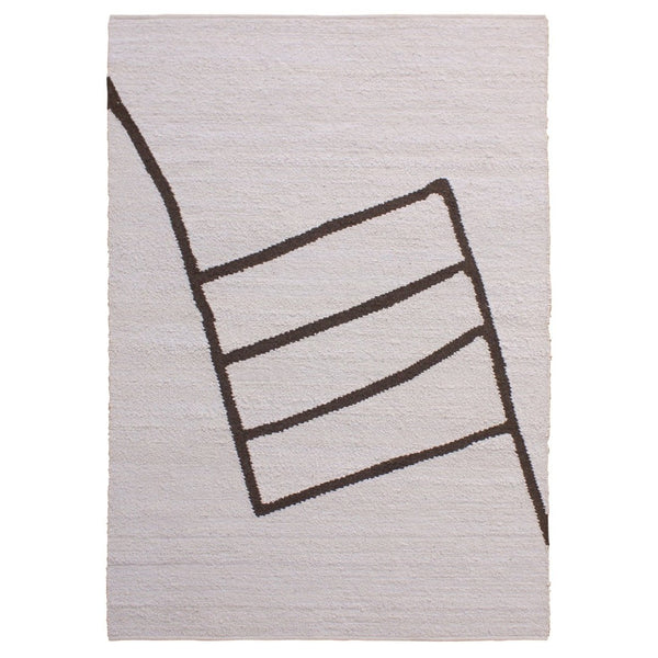 Karina Living Dakarai Rug Ivory 9x12 - Handwoven Wool Charm for Modern, Transitional & Traditional Spaces DOV44004-IVRY-9X12