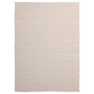 Karina Living Rosewood Outdoor Rug in Beige - Handwoven, Durable, Weather-Resistant, Ideal for Patios & Decks DOV44029-BEIG-6X9