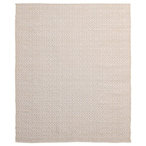 Karina Living Rosewood Handwoven Outdoor Rug in Soft Beige - Durable, Weather-Resistant 8x10 Patio Essential DOV44029-BEIG-8X10
