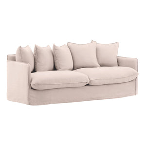 Karina Living Lexia Sofa Slipcover – Elegant Linen-Cotton Blend for Everyday Protection and Timeless Style Natural DOV45001-SL-NATL