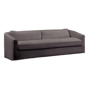 Karina Living Violeta Sofa Slipcover - Breathable Linen Cotton Blend for Easy Maintenance and Stylish Protection Stone DOV45006-SL-STON